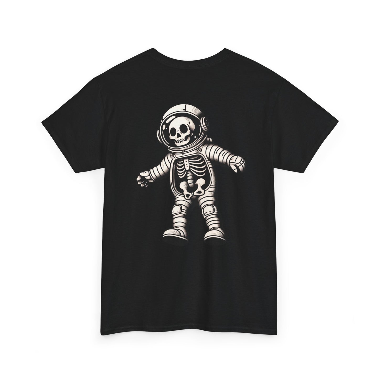 Voidwalker Tee - Astronaut Skeleton - Alt Streetwear for Men & Women
