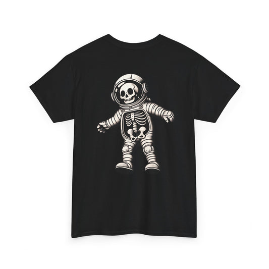 Voidwalker Tee - Astronaut Skeleton - Alt Streetwear for Men & Women